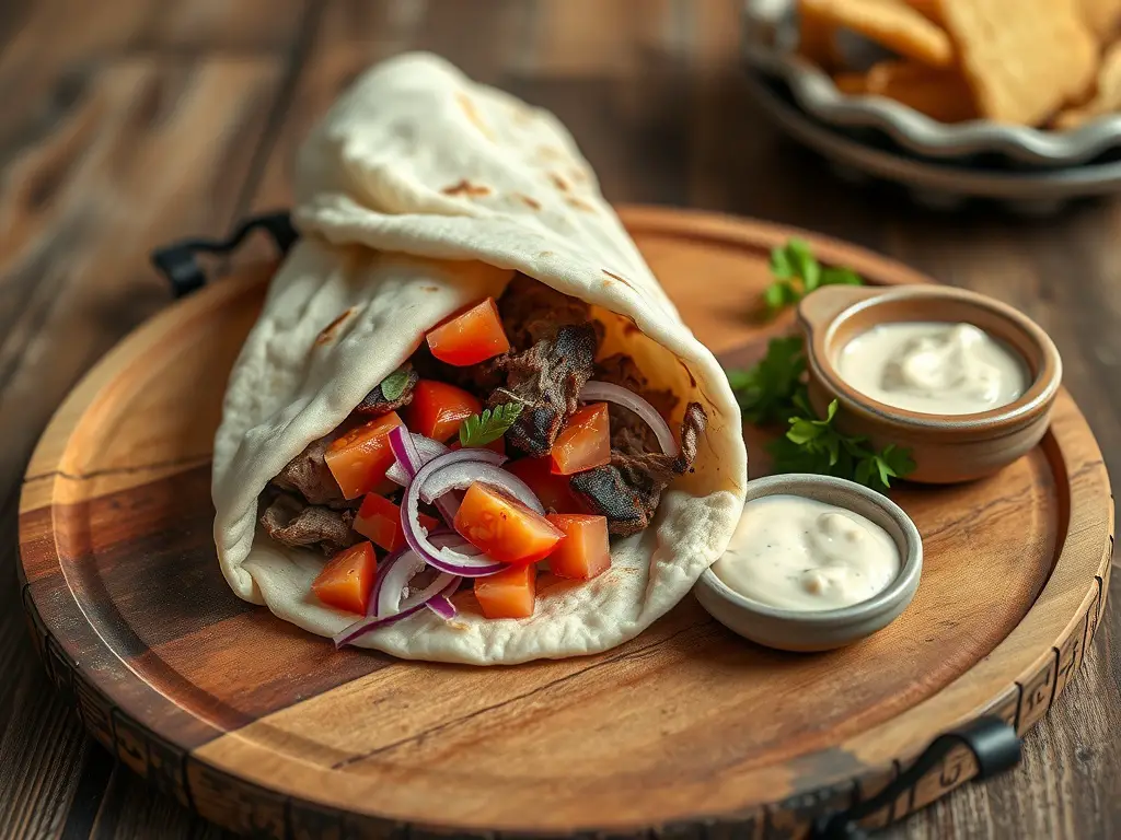 Authentic Smoked Lamb Shawarma Recipe