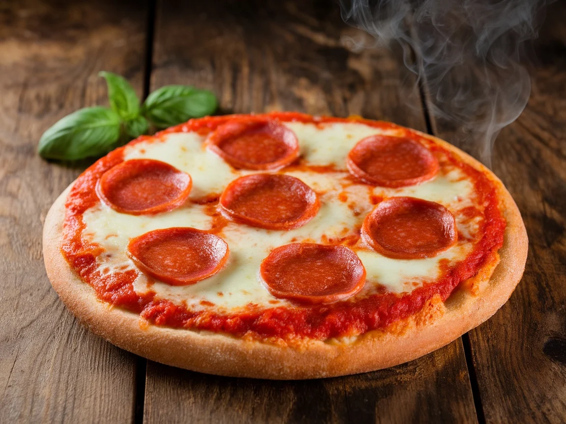 High-Protein Smoked Pizza with Vital Wheat Gluten