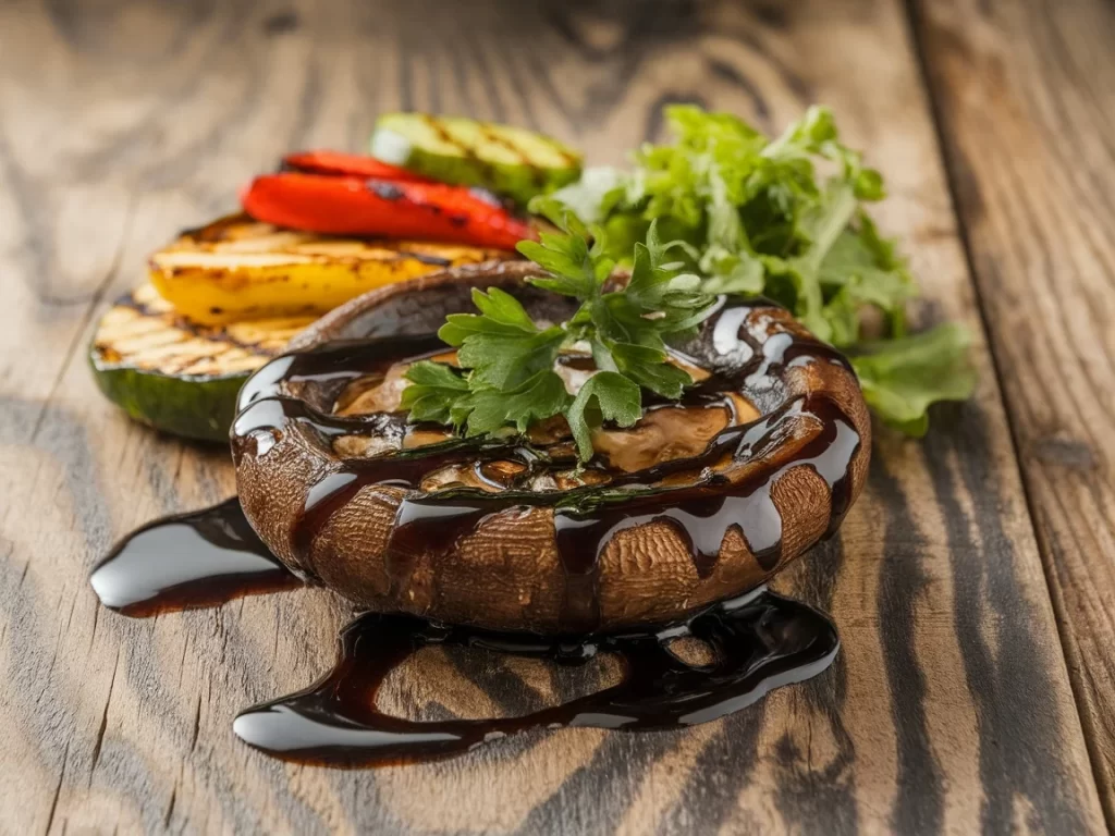 Smoky Balsamic Portobello Caps Recipe