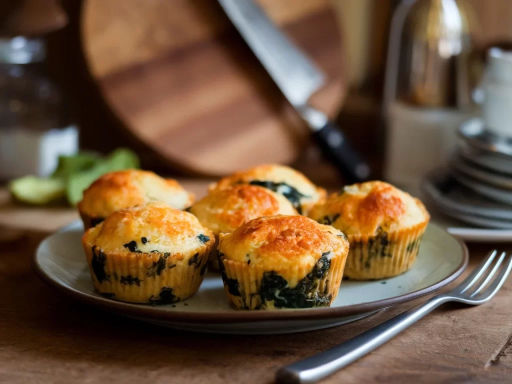 High-Protein Smoked Egg White Bites with Turkey and Spinach
