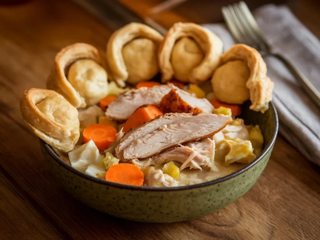 Deconstructed Smoked Chicken Pot Pie Recipe